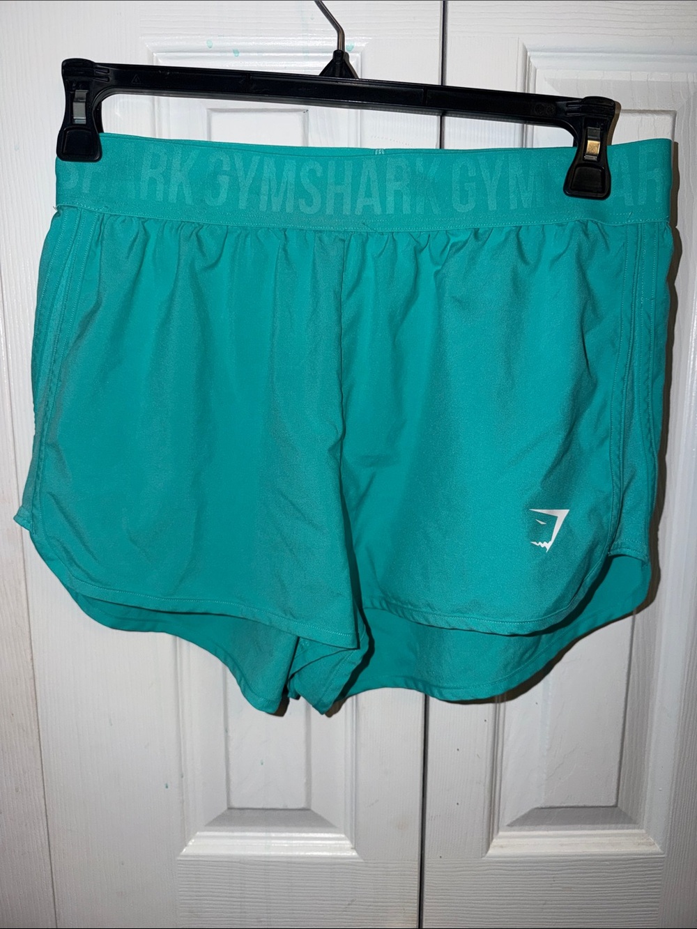 Gymshark Teal Athletic Shorts for Women